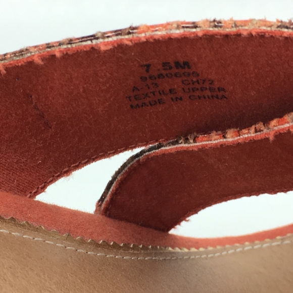 SPERRY TOP-SIDER Sz 7.5M Maris Coral Snake Print - Picture 7 of 8